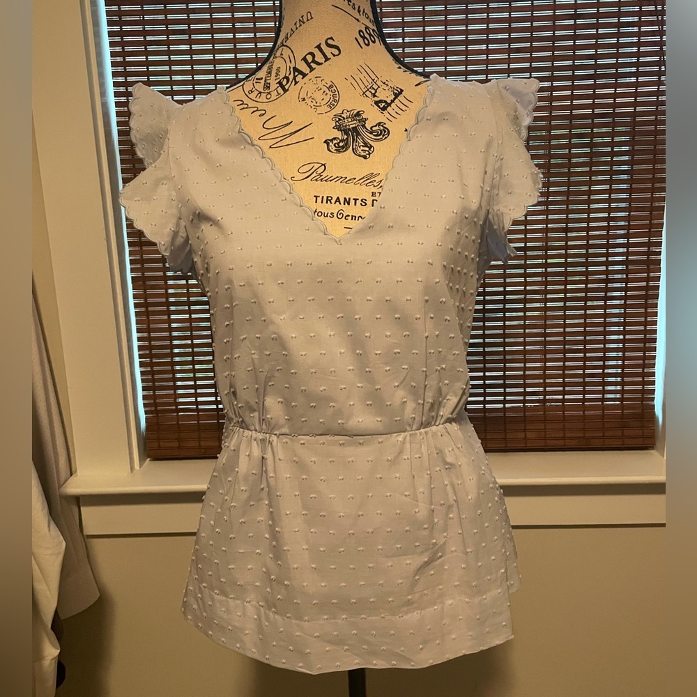 J. Crew Peplum Top